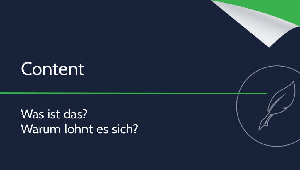 Content – was ist das?