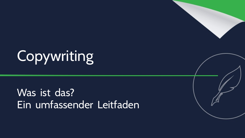 Copywriting – was ist das?